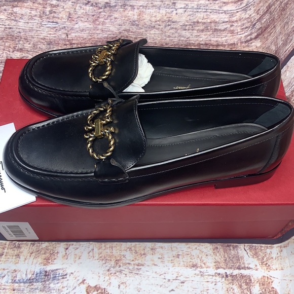 SALVATORE FERRAGAMO Rolo Gancini Loafers - Picture 4 of 6